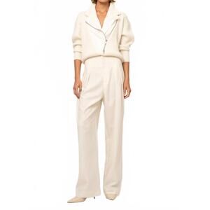 NEW NONCHALANT LABEL emersyn trouser in winter white